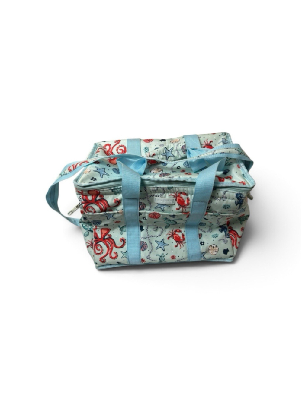 Vera Bradley Sea Life Shells Insulated Softside Cooler Bag